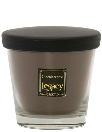 Legacy by Root Scented Veriglass Candle, Chocolateness, Mini
