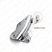 HTTMT - For 2009-2016 Harley Touring 48225-10 Docking Hardware Cover Point Kit Chrome [P/N: MT503-DHC-CD1]