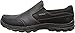 Skechers USA Men's Braver Linares Slip-On Loafer, Black, 11 M US