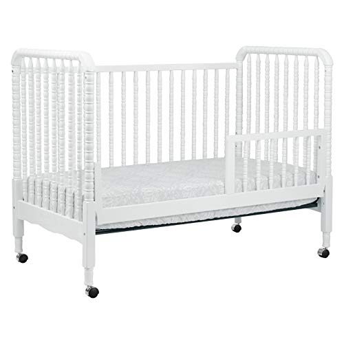 DaVinci Jenny Lind 3in1 Convertible Portable Crib in White 4
