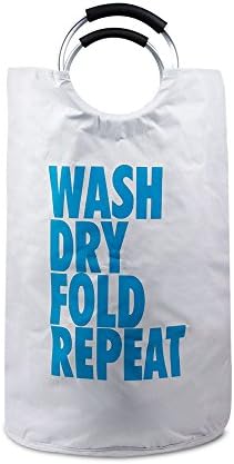 OFTUZ Collapsible Laundry Hamper with Handy Handles, Large Laundry Bags for Storage of clothes/toys (Oxford Fabric)