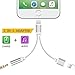Lightning adapter for iPhone 7 / 7 Plus, Verchy 2 in 1 Lightning to 3.5mm Headphone Jack Adapter audio / Charging cable(iOS 10.3)-Silver