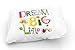 TODDLER PILLOWCASE, 13x18, WHITE COVER- BEST QUALITY Hypoallergenic 100% COTTON. Little One Pillow Cover, Cute for Kids Bedrooms