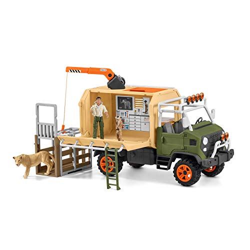 schleich 42475 Großer Truck Tierrettung, für Kinder ab 3 Jahren, Wild Life - Spielset – Bild 6