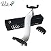 VALE Adjustable Violin Shoulder Rest with Free Violin Mute - White