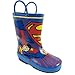 DC Comics Superman Rain Boot (Toddler/Little Kid),Blue/Red /Yellow,7 M US Toddler