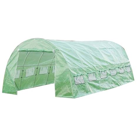 New Leaf Tunnel-Gewächshaus, 6m x 3m