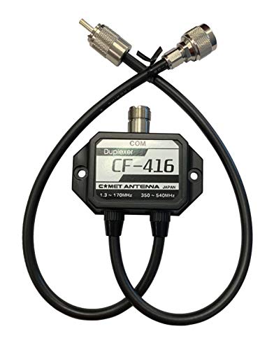 CF-416B Duplexer: 1.3-170MHz/350-540MHz