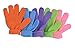 Exfoliating Gloves 10PCS Bath Gloves 5 Pairs, Natural Mitts Gloves for Men and Women Use,Shower Gloves Body Spa Makes Skin Soft and Healthy (AOLANS)