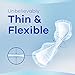 Always Infinity Pads, Size 1, Regular, 18 Count - Pack of 4 (72 Count Total)
