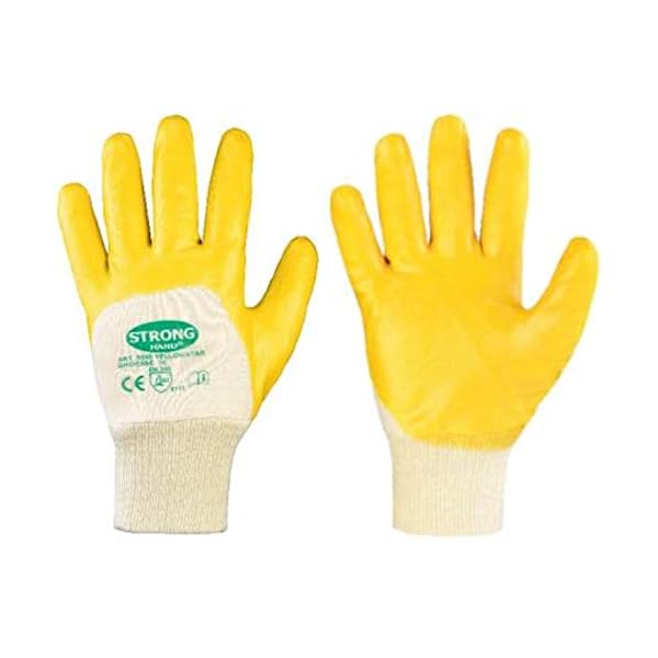 144 Paar Stronghand Nitrilhandschuhe Arbeitshandschuhe Gelb 0550 Yellowstar Gr. 10