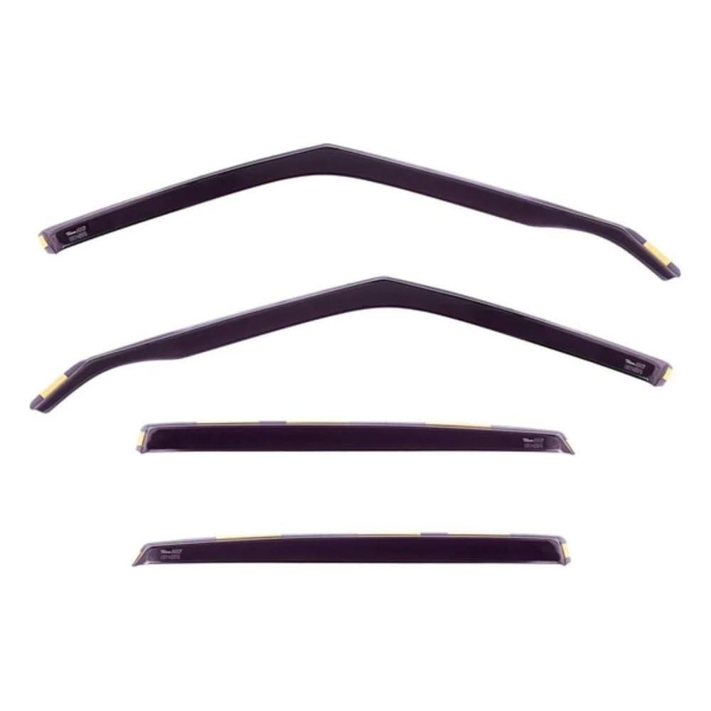 Heko 12235 Wind Deflectors,Black