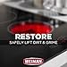 Weiman Ceramic & Glass stove top Cleaner & Polish - 22 Fluid Oz - Daily Cleaner - Shines & Protects Glass & Ceramic Smooth Top Ranges - Gentle Formula