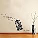 We are All Stories - Doctor Life Inspirational Quote - JusT Good Deals USA Wall Decal Vinyl Sticker - Removable