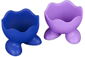 Household Cute Standing Silicone Egg Cooker Poacher Streamer Gadget Kitchen Cooking Tool Durability