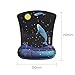 Blue Whale-Exco MSP-011 3D Sublimation Non-slip Soft Ergonomic Mouse Pad With Memory Form Wrist Rest (Blue Whale)