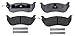 ACDelco Silver 14D674AMH (19288341) Semi-Metallic Rear Disc Brake Pad Set with Hardware
