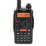 Baofeng UV-5R EX 5W Dual Band Two Way Radio Long Range (Upgraded Version of Baofeng UV-5R) Rechargeable Walkie Talkies Squelch Ham Radio with Earpiece + Desktop Charger
