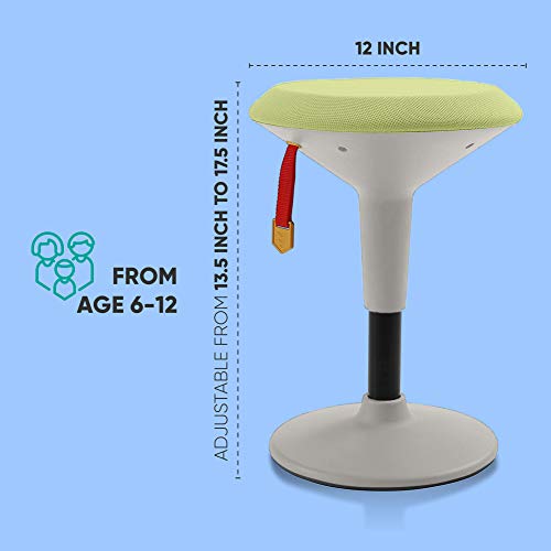 Adjustable Wobble Chair for Kids Ergonomic Wobble Stool to Encourage