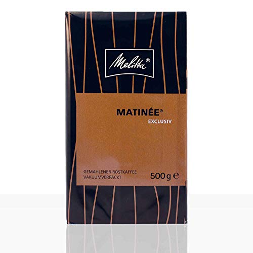 Melitta Matinee Exclusiv - 12 x 500g Kaffee gemahlen, Filterkaffee