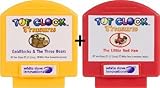 Tot Clock Treasure: Goldilocks & The Three Bears + Little Red Hen (Compatible with New & Improved Tot Clock only)