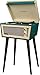 Crosley CR6231D-GR Sterling Portable Turntable with Aux-In and Bluetooth, Green & Creamthumb 2