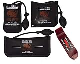The Original Rhino Strong Commercial Grade Air Wedge Bag Pump Professional Leveling Kit & Alignment Tool Inflatable Shim Bag 3 Piece (Small, Medium, Large). 3 sizes for all of your individual needs.