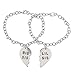 LUX ACCESSORIES Big Sis Lil Sis BFF Best Friends Forever Sisters Family Matching Bracelet Set