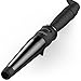 Xtava Twist Curl Curling Wand - 1 to 1.5 Inch Professional Hair Wand with Ceramic Barrel Cool Tip Auto Shut Off - Dual Voltage Travel Curler for Long or Short Hair and Heat Resistant Glove
