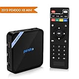 Android 7.1 TV Box,The Smallest Android Box Pendoo X8 Mini 2GB+16GB Quad Core 64 Bits 2.4G WiFi H.265 4K (60Hz) Full HD TV Box