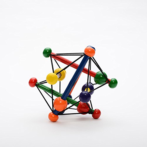 Manhattan Toy Skwish Classic Rattle and Teether Grasping Activity Toy