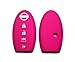 MECO(TM) 2 BUTTON REMOTE KEY CASE SHELL FOB FOR NISSAN NAVARA MICRA ALMERA + UNCUT BLADE (4 button)