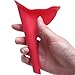 Reusable Female Urination Device - Portable Camping Travel Toilet Women Urinal Funnel Device (Red)