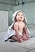 Ultra Soft Bamboo Hooded Baby Bath Towel - Extra Large - Elephant - Super Absorbent