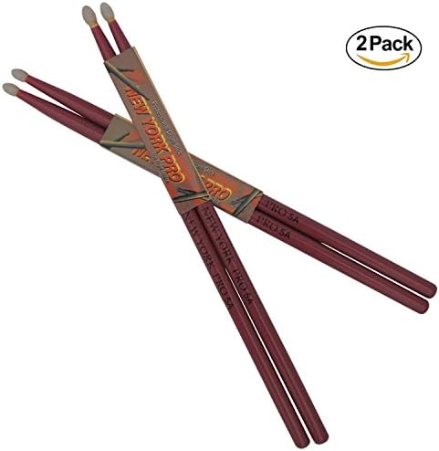 Purple drumsticks - drumstick pack: 2 pairs 5a drumsticks to play the drums. Marching snare 5a drum sticks pack. Cheap drums sticks 5a. Drumsticks 5a frequently used as kid drumsticks.