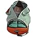MIER Barrel Travel Sports Bag Small Gym Bag with Shoes Compartment 16inches(Orange)