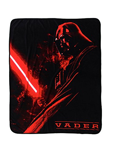 Star wars darth vader red throw