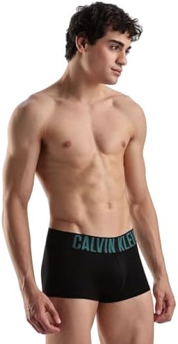 Calvin Klein Men's Intense Power 3-Pack Jock Strap Black/Teal