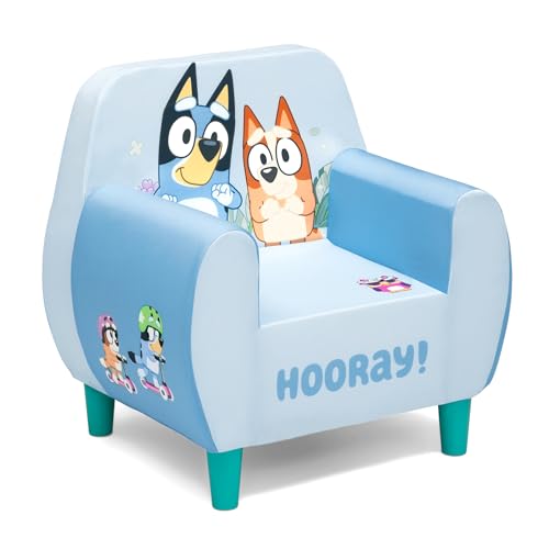 Photo 1 of Delta Children Bluey Foam Chair, Blue