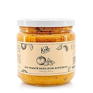 KoRo – Biologische tomaten basilicum spread 400 g