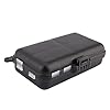 Yosoo-Strong-Plastic-Portable-Light-Weight-Fishing-Storage-Box-Fishing-Lure-Bait-Tackle-Waterproof-Storage-Box-Case-with-26-Individual-Compartments-Black