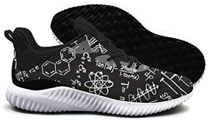 FGBLK Camping Scientific Method Formula Mens Climbing Fashion Running Shoes