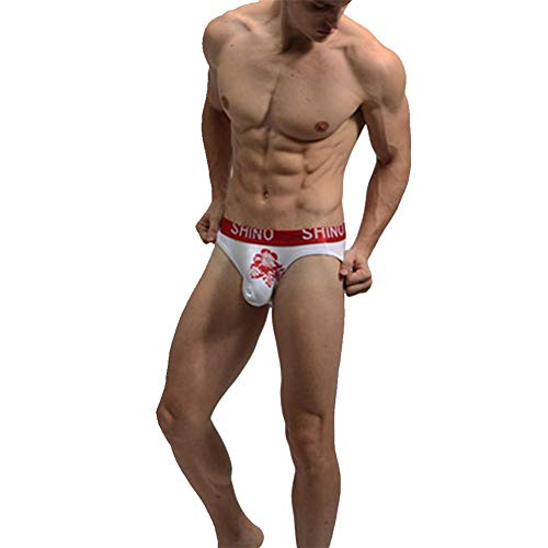 SFHTFTRGJRYJ Gzxcpc Men It Thong Triangular Under Print Shoe Warm Nylon Jacquard Fashion Living Low Waist Comfort Underpants