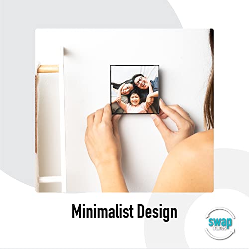 Swap Frames 6 PIECE Black Gallery Wall Photo Frame Set, Assorted Sizes