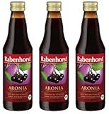 (3 PACK) - Rabenhorst - Org Pure Aronia Juice | 330ml | 3 PACK BUNDLE