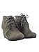SODA Women's Rex Lace-Up Oxford Ankle Booties Hazel IMSU