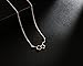 Happiness Serotonin Molecule Necklace For Women, Happy Serotonin Necklace, Science Jewelry For Women, Ideal Necklaces For Teacher, Professor, Chemistry Grad, And Science Lovers (Rose Gold)