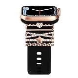 Watch Band Charms Decorative Rings Loops Compatible