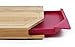 Neoflam Bamboo Cutting Board with Tray, Red
