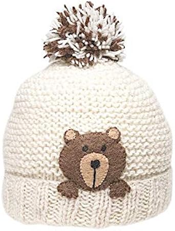 Amazon Com Ambler Kid S Warm Winter Wool Knit Peek A Boo Beanie